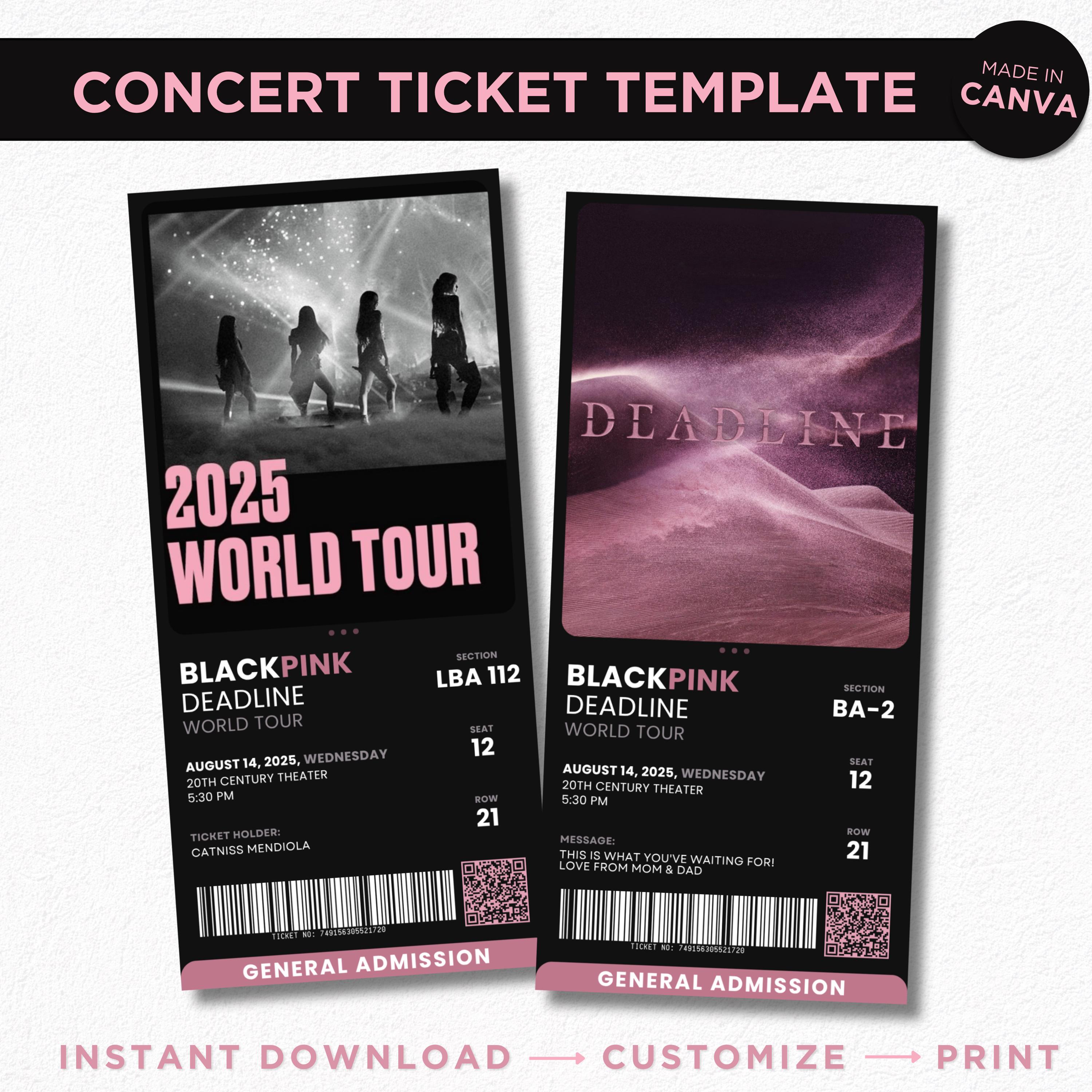 Black pink world tour - Etsy 日本