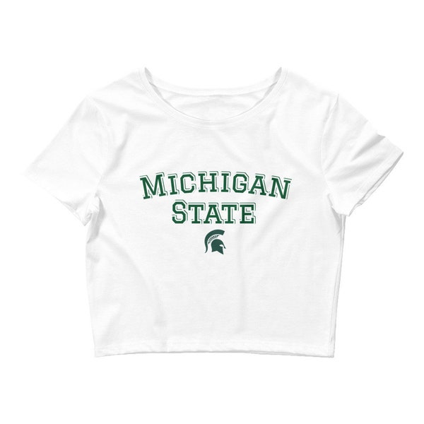 Michigan State Crop Top Etsy