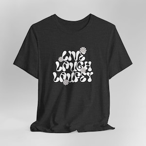 Live, Laugh, Laufey tee | Laufey shirt, Laufey merch for Laufey fans, Laufey bewitched tour, goddess tour, junia shirt