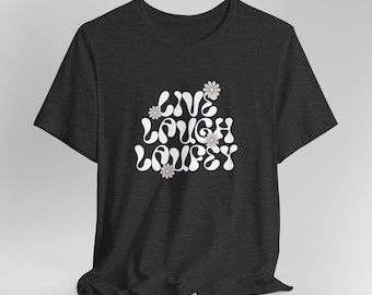 Live, Laugh, Laufey tee | Laufey shirt, Laufey merch for Laufey fans, Laufey bewitched tour, goddess tour, junia shirt