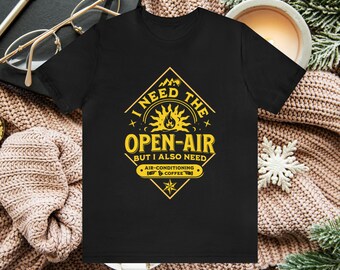 Unisex Shirt Outdoor vibes t-shirt, camper shirt, camper gift, outdoor gift shirt, outdoorsy t-shirt, mountain t-shirt, mountain shirt