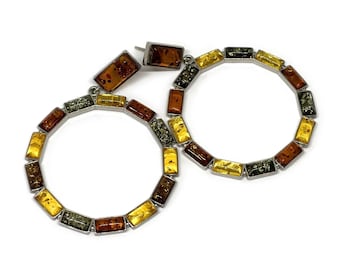 multi baltic amber earrings, baltic amber, natural gemstone, gemstone earrings, natural baltic amber, 925 sterling silver incased, 925silver