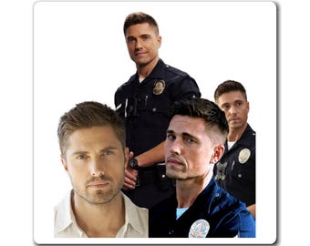 Tim Bradford magnet, magnet for rookie fans, chenford, luc chen, the rookie, the rookie magnet, magnet