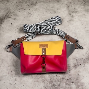 Riñonera y bolso bandolera original Haralson : regalo perfecto hecho a mano