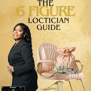 Het 6-cijferige loctician-plan. Locs, microlocs, dreadlocks, sisterlocs.