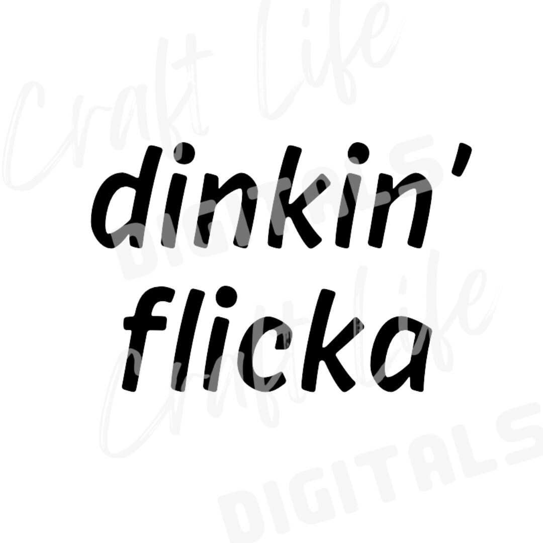 Dinkin Flicka SVG, the Office Inspired Design, Perfect for Cricut Projects, Fun Gift for Fans of