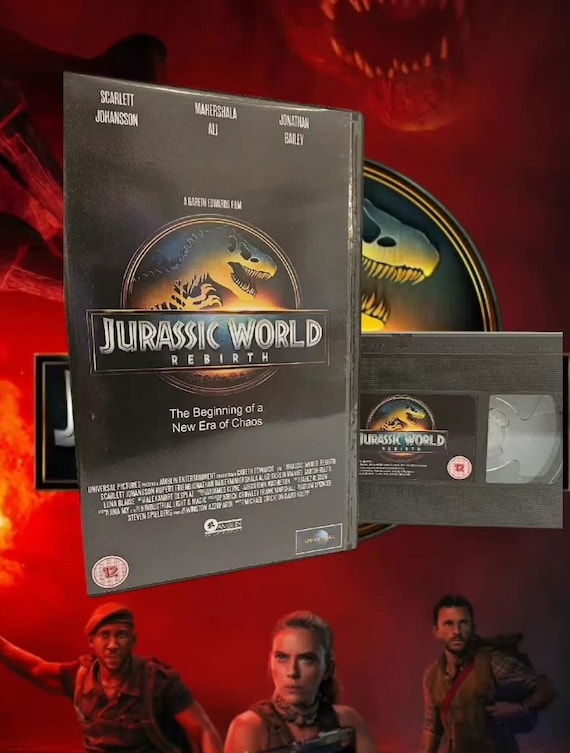 Jurassic World Rebirth Vhs - Etsy