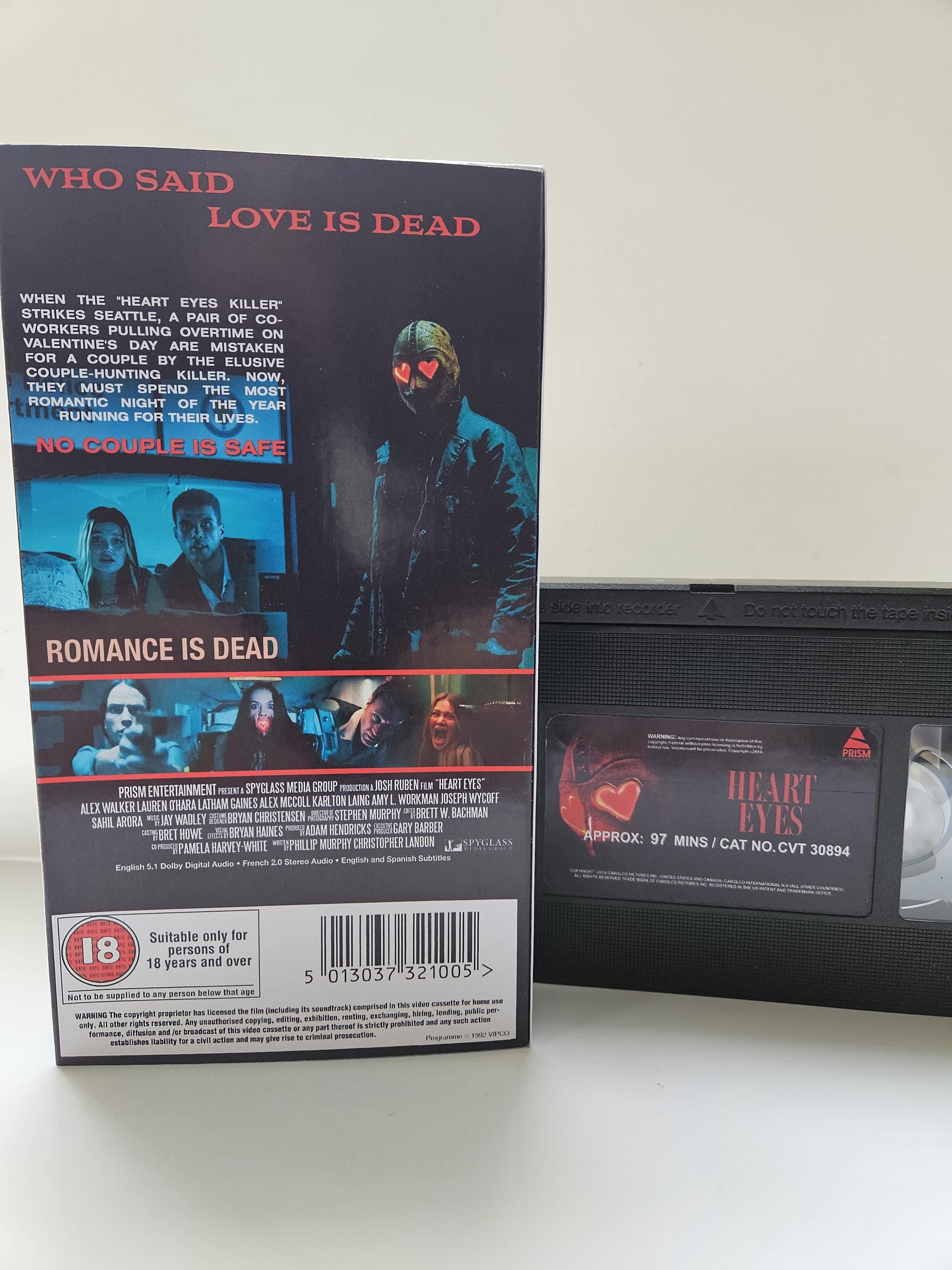 Heart Eyes 2025 Vhs - Etsy