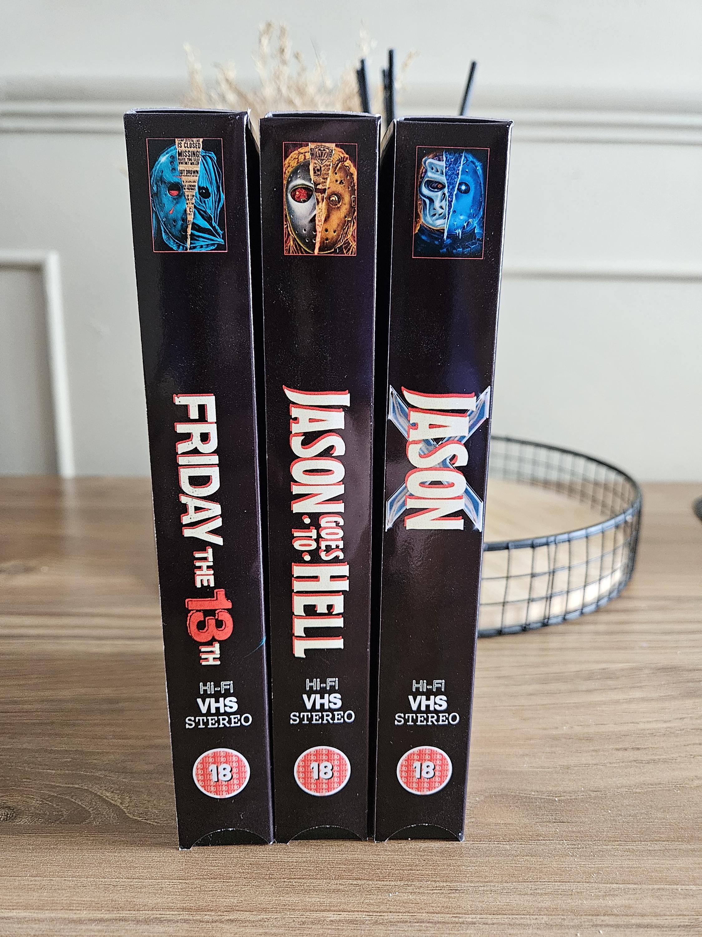 Friday the 13th, Jason Goes to Hell, Jason X Vhs - Etsy