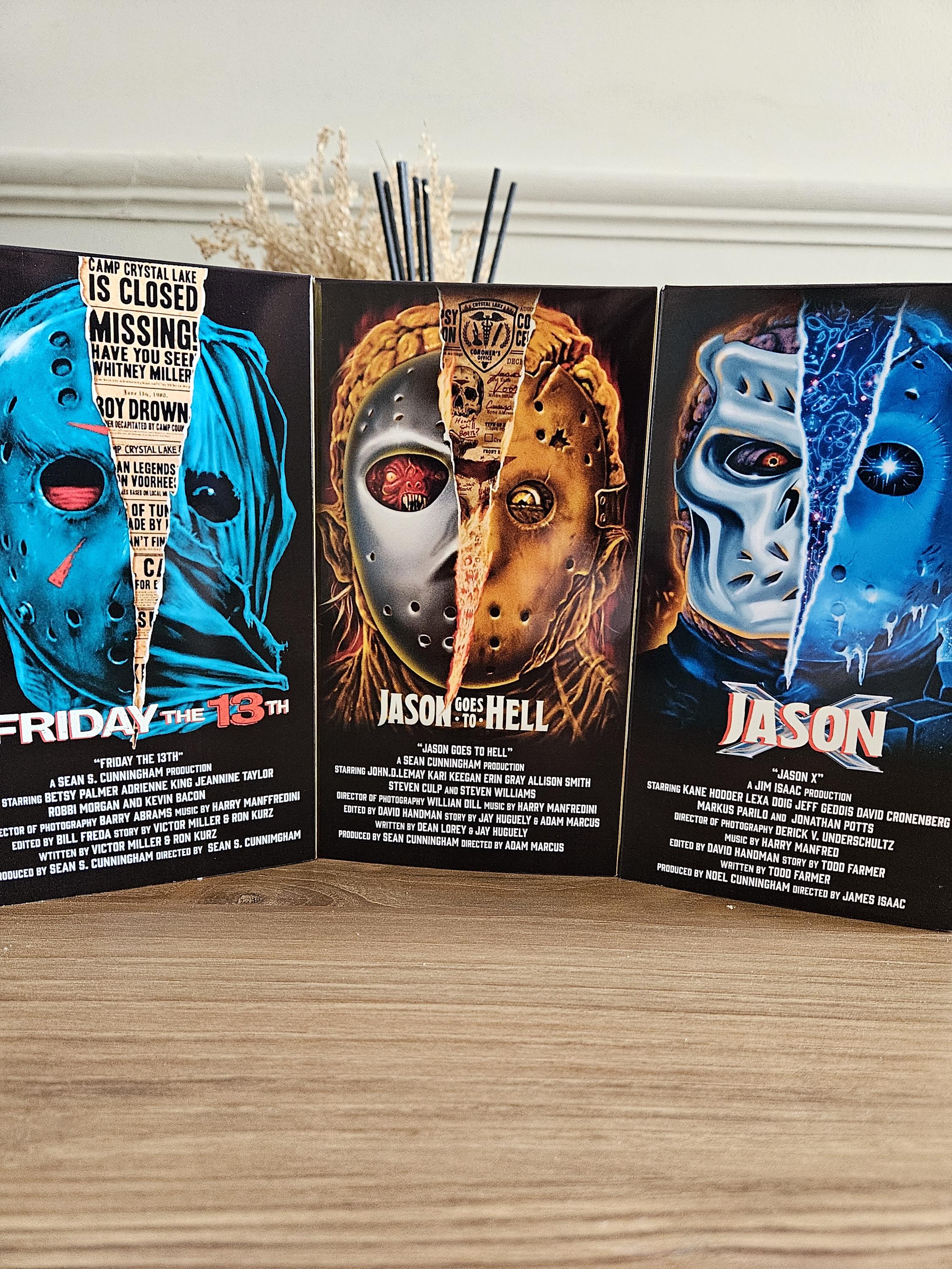 Friday the 13th, Jason Goes to Hell, Jason X Vhs - Etsy