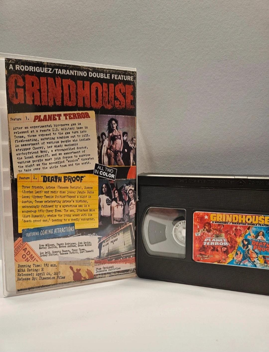 グラインドハウス二本立て、プラネット・テラー、デス・プルーフ