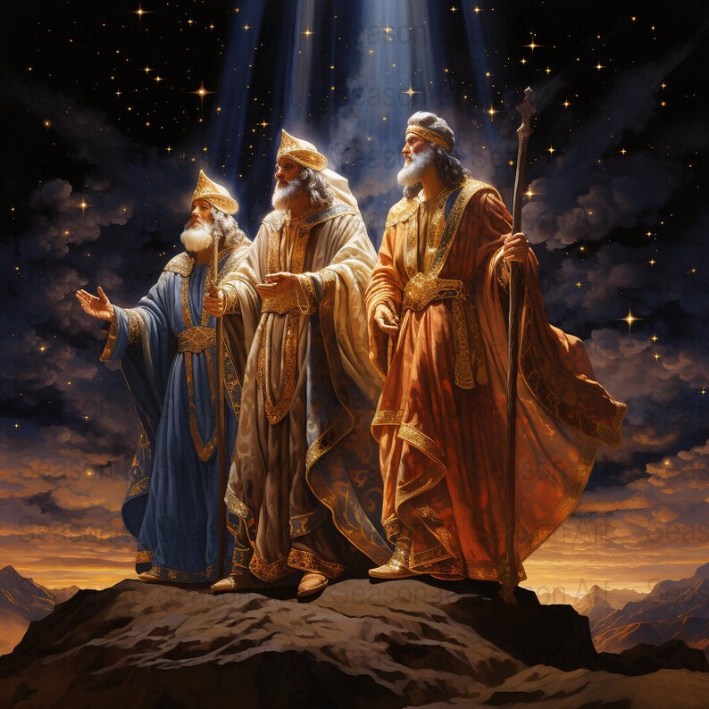 Christmas Print. Christmas Wall Art. Christmas Decor. Religious