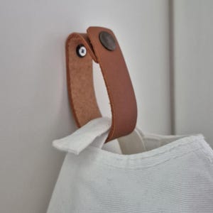 Cintre pour casquette de baseball, rangement pour chapeau suspendu avec sangle en cuir