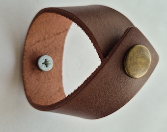 Leather Hanging Oar, Wall Decor, Horizontal Boat Paddle, Display Strap Hanger, Canoe Row Hook