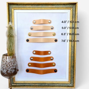 Leather Drawer Pulls For Cabinet, Leather Door Handle For Furniture, 5 Colors Drawer Pulls, Kitchen Cabinet Knobs, Furniture Handle For Home