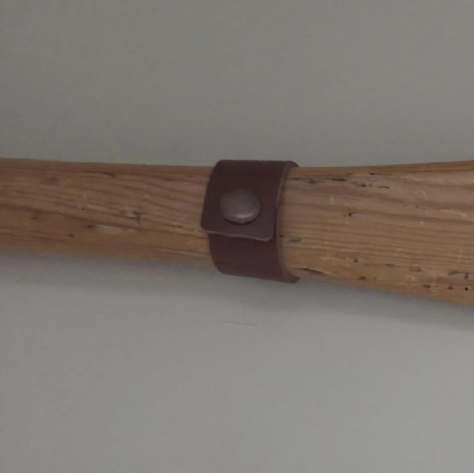 Leather Hanging Oar, Wall Decor, Horizontal Boat Paddle, Display Strap ...
