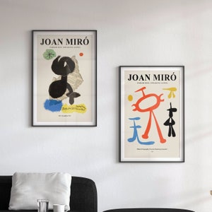 Joan miro poster - Etsy 日本