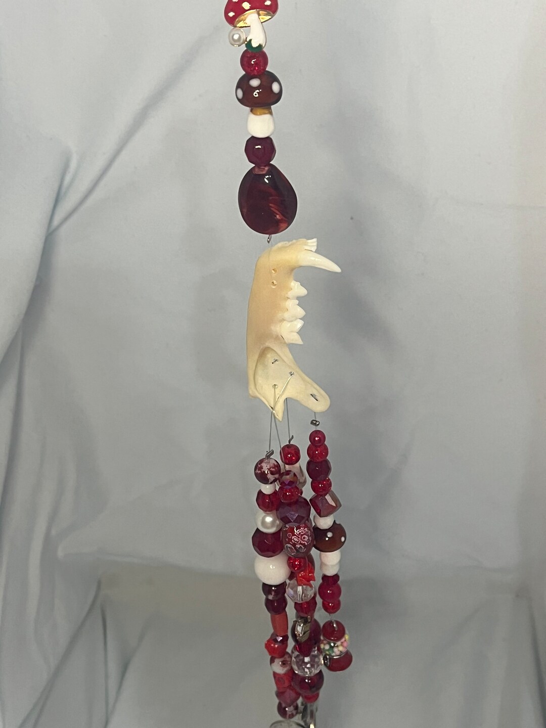 Cottage Core Jaw Bone Wind Chime Etsy