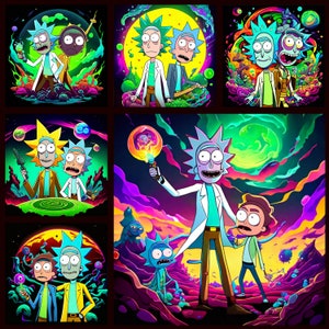 Rick & Morty 3D Portal Wallpapers 🌀