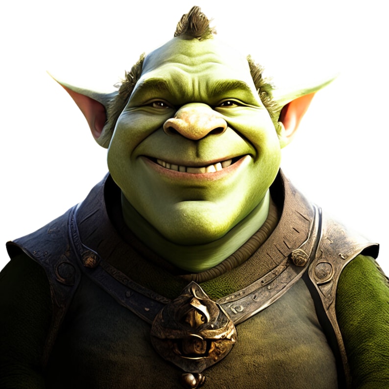 Shrek Power Shrek PNG , Shrek and His Brothers PNG , Clear Prints With Shrek Design ...