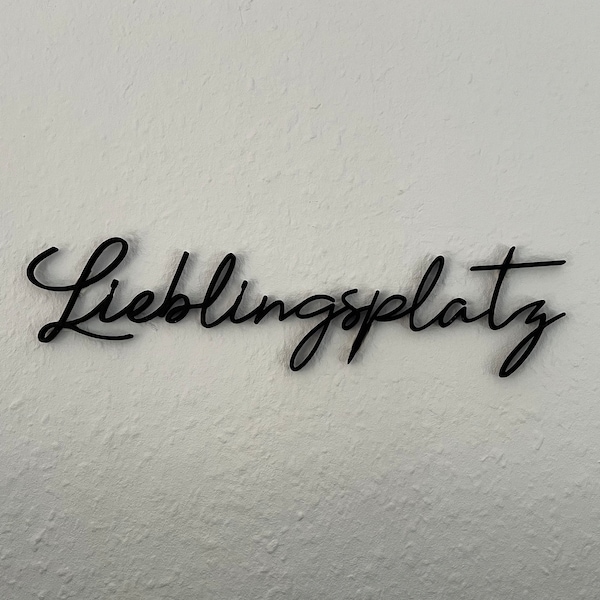 Lieblingsplatz | Dekoschild