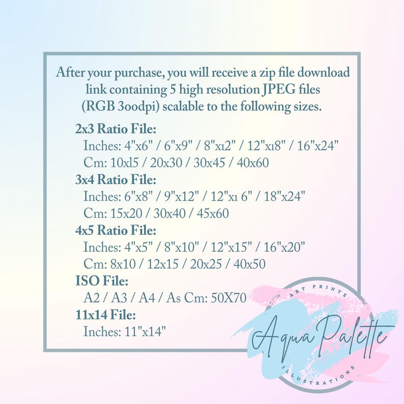 a pink and blue background with a white frame