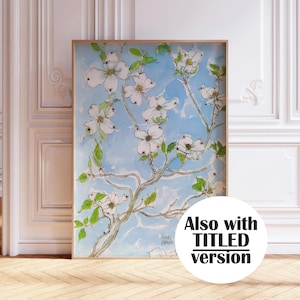 May 16 1983 Magazine Cover Print, Floral Blue Trendy Poster, Magazine Cover Poster, Printable Wall Art