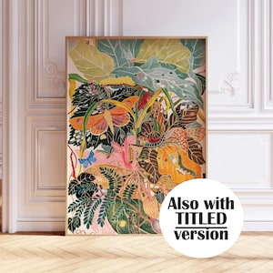 June 23 1945 Magazine Cover Print, Floral Botanical Trendy Poster, Magazine Cover Poster, Printable Wall Art