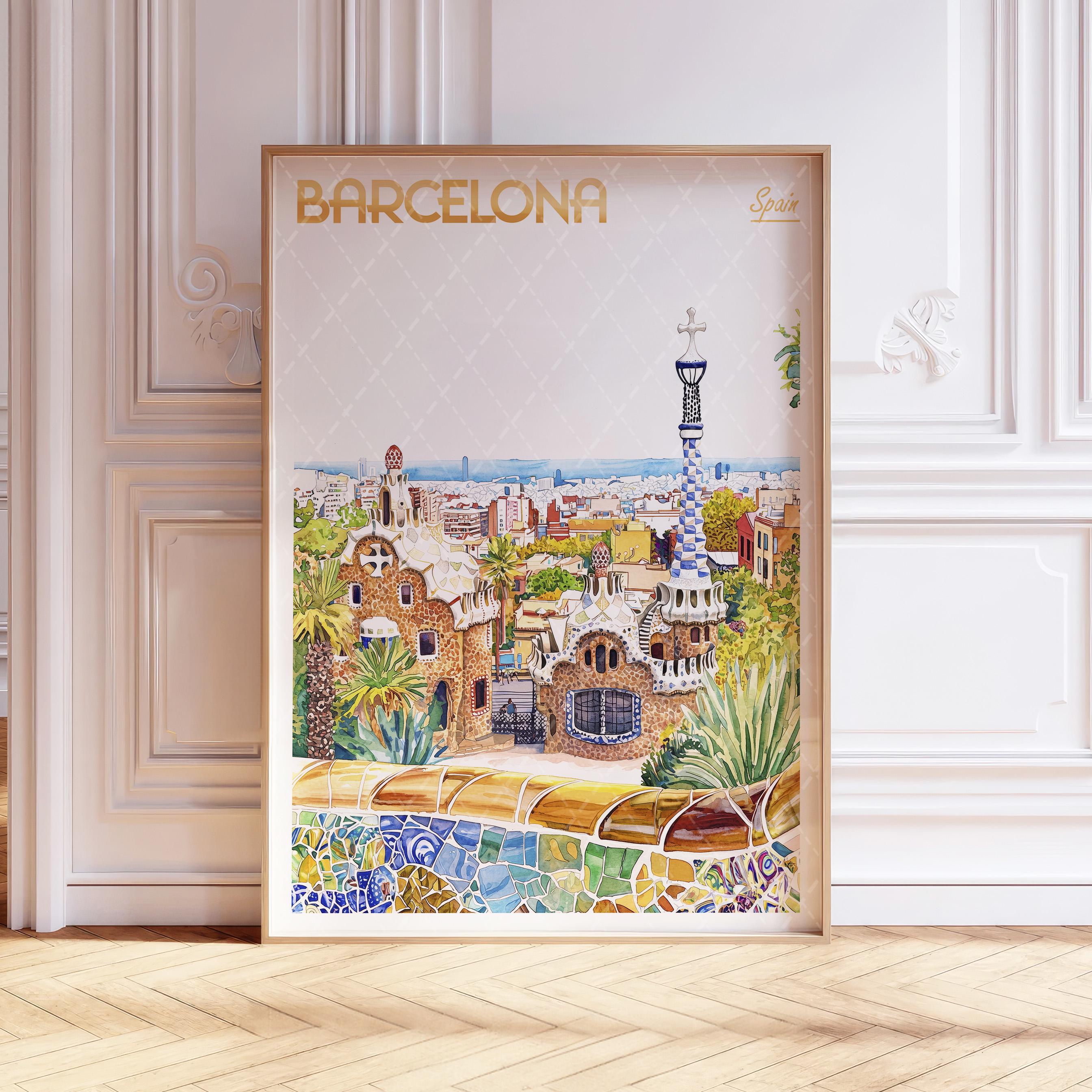 Gaudi poster - Etsy 日本