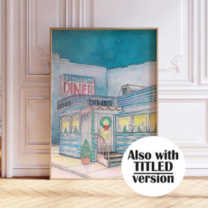 December 7 1987 Magazine Cover Print , Blue Trendy Poster, Magazine Cover Poster, Printable Wall Art