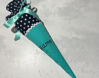 Little German School Cone | 13 inch | Schultüte | Zuckertüte | Einschulung | First day of school | Cone gift bag | Treat bag