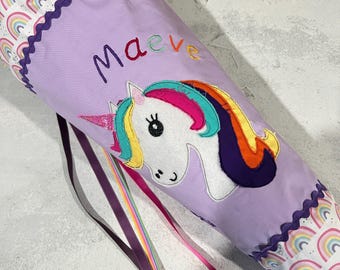 German School Cone | Unicorn | 28inch | Schultüte | Zuckertüte | Einschulung | First day of school | Cone gift bag | School Treat