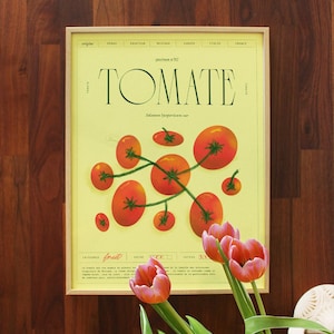 Tomato Poster | Fruit and Vegetable Collection