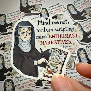 Enthusiast narratives fanfic silly medieval inspired sticker by Space Kittcrab