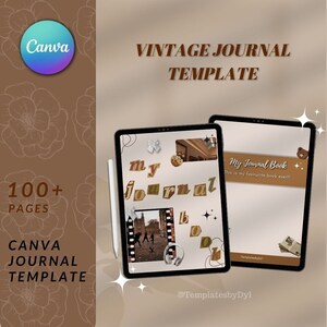 Canva Journal Template Etsy