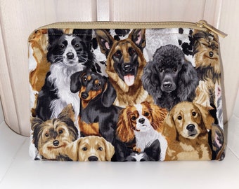 Täschchen, Organizer, Hund, Hunde, Handtaschen-Organizer, Kleinkram, Schminktäschchen, Medikamente, Kosmetiktasche, Krimskrams