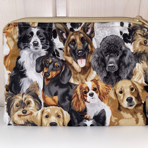 Täschchen, Organizer, Hund, Hunde, Handtaschen-Organizer, Kleinkram, Schminktäschchen, Medikamente, Kosmetiktasche, Krimskrams