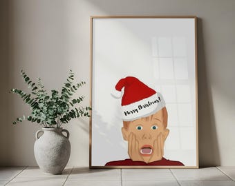 Home Alone - Kevin Print - Wall Decor - Christmas Print - Christmas Gift