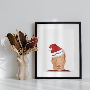 Home Alone - Kevin Print - Wall Decor - Christmas Print - Christmas Gift