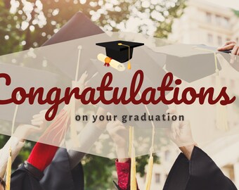 Mejor Amigo Graduado Feliz Graduación Felicitaciones Tarjetas de felicitación