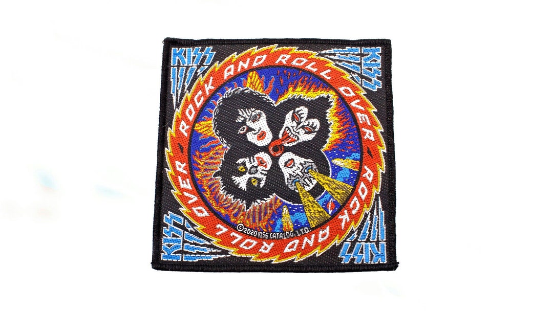 Kiss Patch Kiss Patch Rock N' Roll Over Patch Kiss Rock N' Roll Over