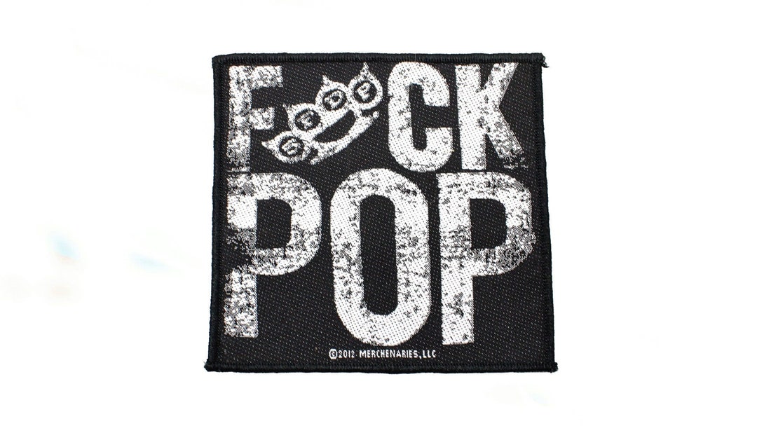 Five Finger Death Punch Patch FFDP Patch Fck Pop Patch Etsy