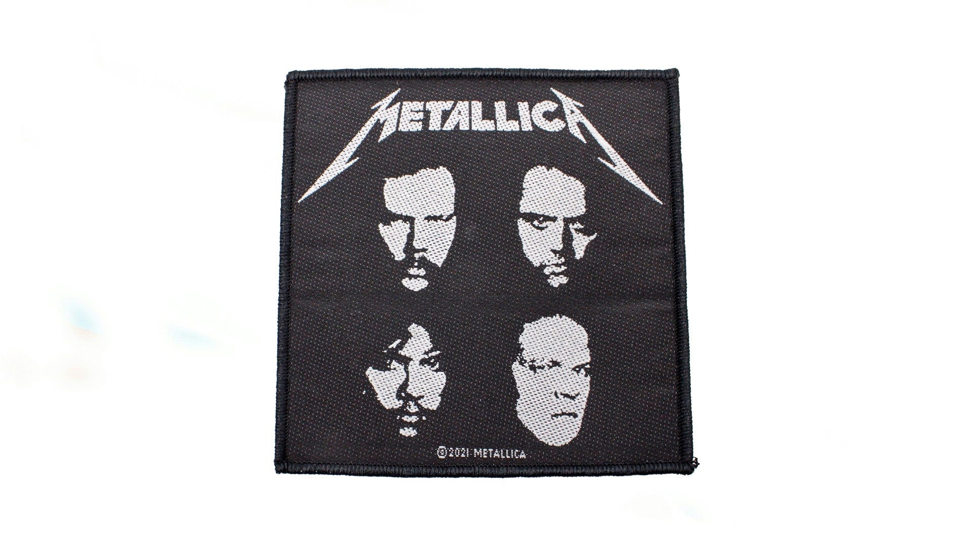 Metallica Black Album Patch 10cm X 10cm 