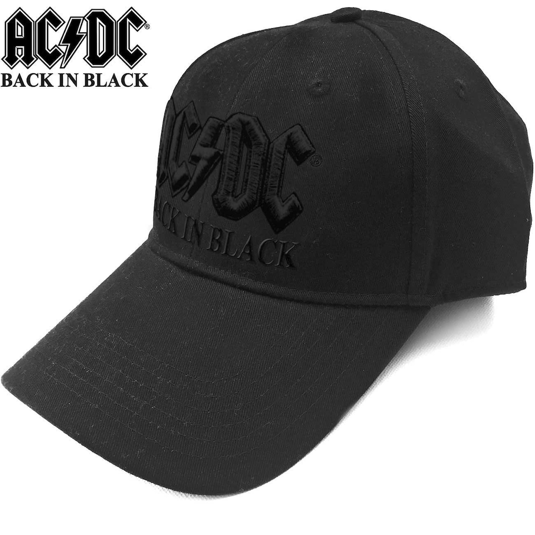 AC/DC Baseball Cap Ac/dc Black Logo Cap Ac/dc Trucker Cap Etsy
