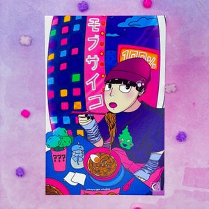 Mob Ramen Art Print
