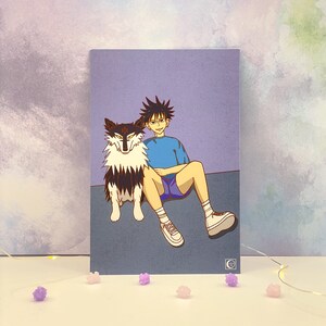 Megumi & Divine Dog Totality Art Print