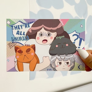 Fruits Basket x Bee & Puppycat Art Print