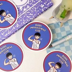 Mob Body Improvement Club Sticker