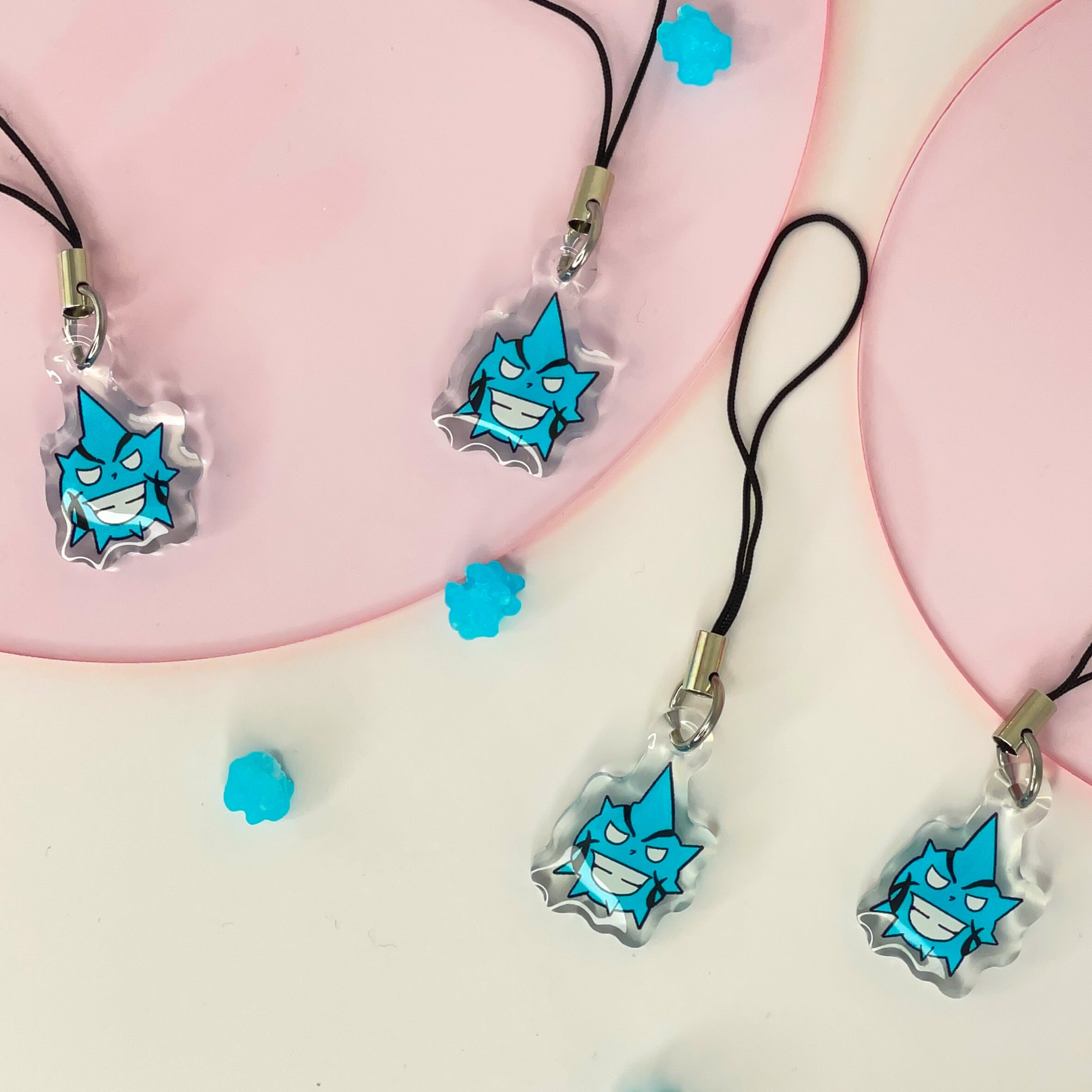 Black Star's Soul Phone Charm - Etsy, image size:2362x2362