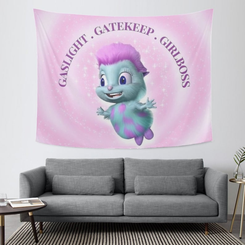 Bibble Meme Tapestry Funny Beliefs Tapestries Gaslight Gatekeep